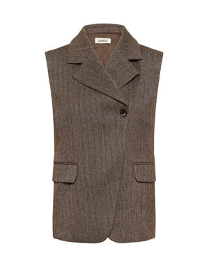 Soaked Soaked SLKango Waistcoat Ganache