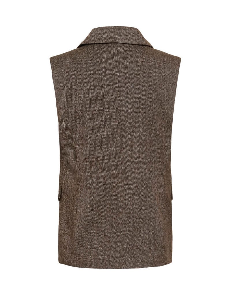 Soaked Soaked SLKango Waistcoat Ganache
