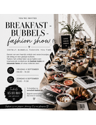 Champagne Ontbijt Zon 6 September 10.00-11.30