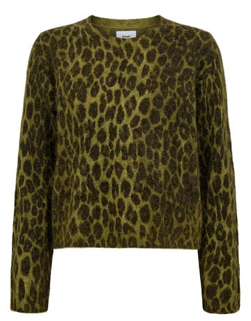 Nümph Numph Nuriette Leo Pullover Calla Green