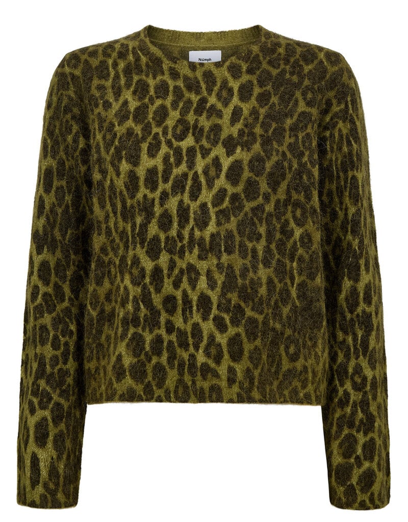 Nümph Numph Nuriette Leo Pullover Calla Green