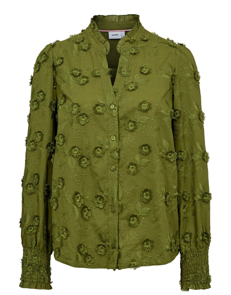 Nümph Numph Nulenea Shirt Calla Green