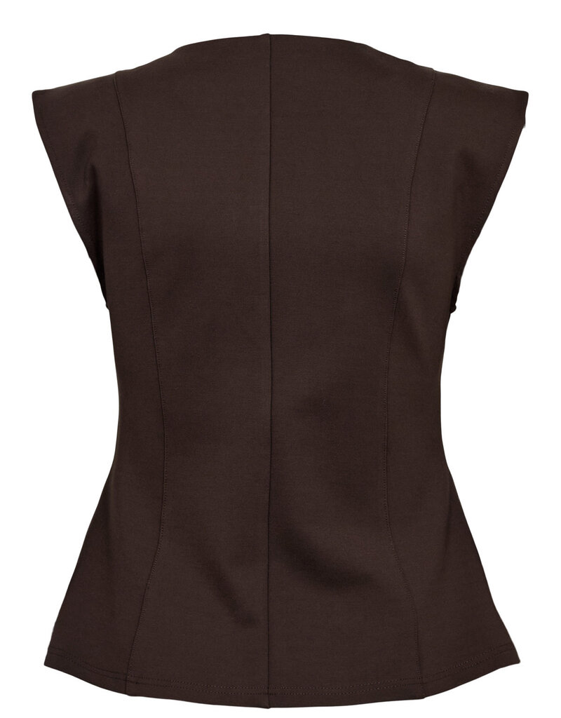 Nümph Numph Nuathena Top Black Coffee