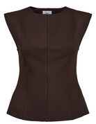 Nümph Numph Nuathena Top Black Coffee