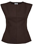 Nümph Numph Nuathena Top Black Coffee