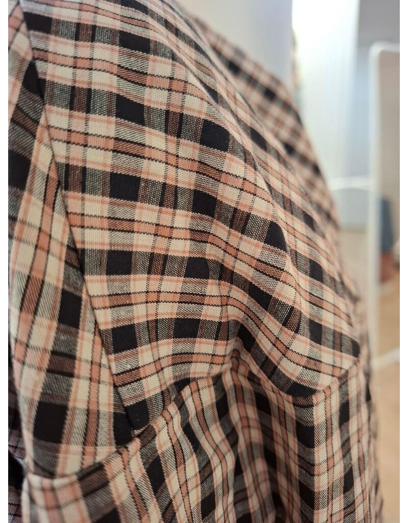 Haute L' Amitié HL Sophie Dessert Check Blouse