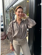 Haute L' Amitié HL Sophie Dessert Check Blouse
