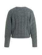 Yaya Yaya Rib Woven Sw. Grey Mel
