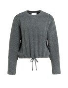 Yaya Yaya Rib Woven Sw. Grey Mel