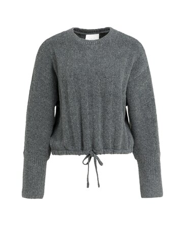Yaya Yaya Rib Woven Sw. Grey Mel