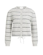 Yaya Yaya Stripe Card. Med Grey Mel