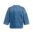 Yaya Yaya DNM Blouse Short Sleeve D.Blue