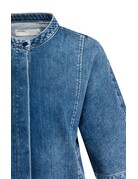 Yaya Yaya DNM Blouse Short Sleeve D.Blue