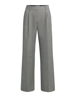 Yaya Yaya Woven Wide Pant Block Hole Black Dessin
