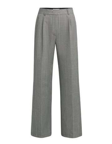 Yaya Yaya Woven Wide Pant Block Hole Black Dessin