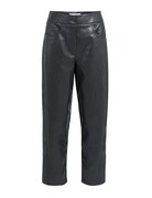 Yaya Yaya Faux Lth Pant Hole Black