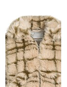 Yaya Yaya Fake Fur Jacket Grey dessin