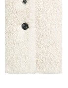 Yaya Yaya short Faux Fur Jacket Bleached Sand Beige