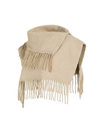 Yaya Yaya Scarf Franjes Cornstalk Brown