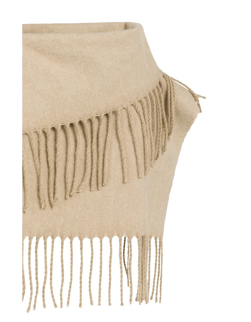 Yaya Yaya Scarf Franjes Cornstalk Brown