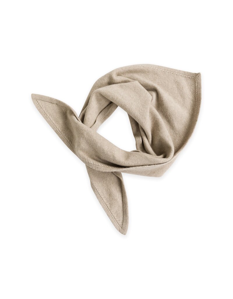Yaya Yaya Scarf Woven Triangle Grey Mel.