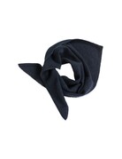Yaya Yaya Scarf Woven Triangle Cat Black Mel.