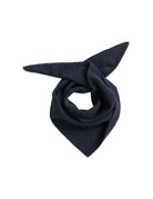 Yaya Yaya Scarf Woven Triangle Cat Black Mel.