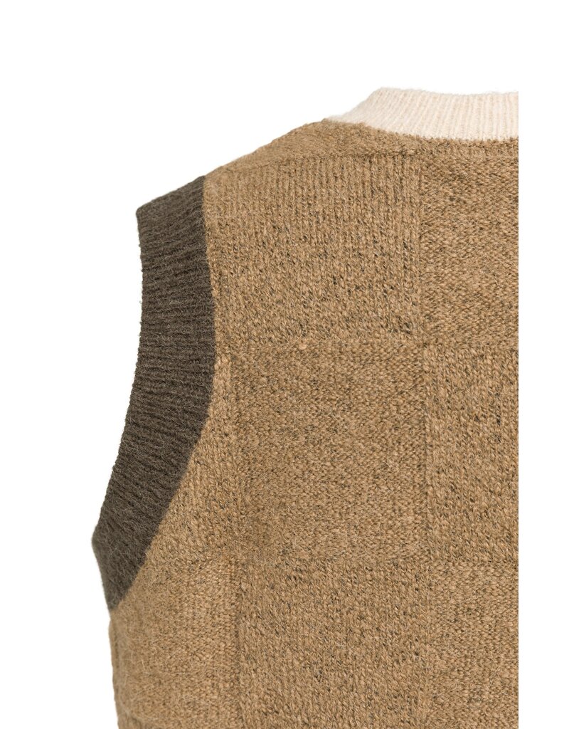 Yaya Yaya Spencer Block Otter Brown dessin