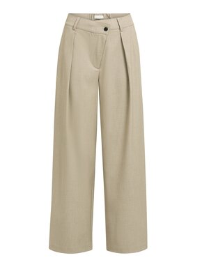 Yaya Yaya Woven Pant Sym. Zipper PC Grey Mel.