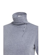 Yaya Yaya Soft Top Buttons Seal Grey Mel.