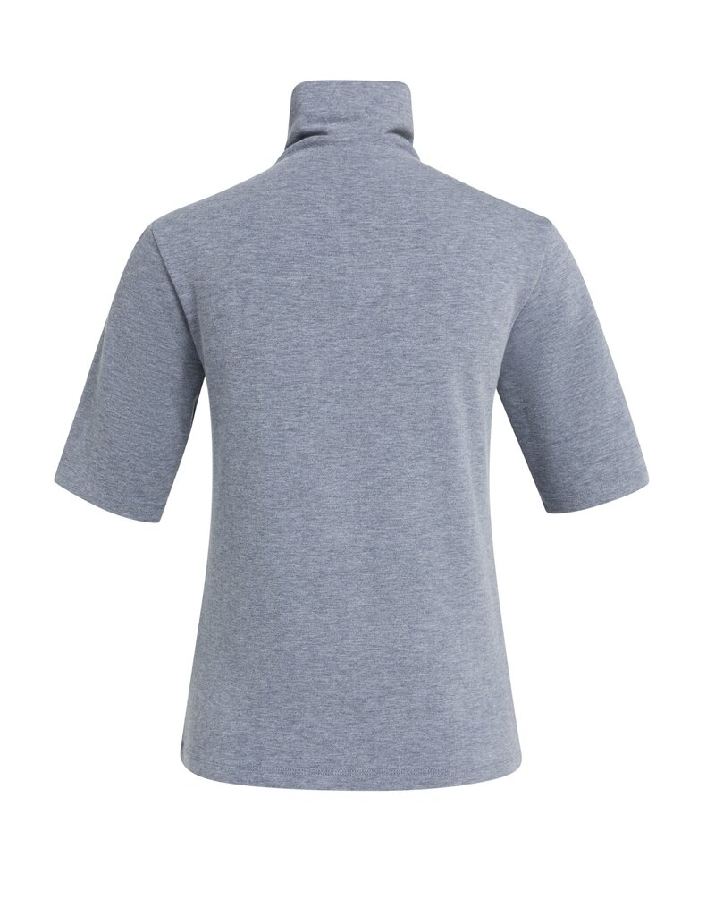 Yaya Yaya Soft Top Buttons Seal Grey Mel.