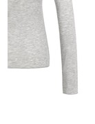 Yaya Yaya Top LS Round Neck Med.Grey Mel