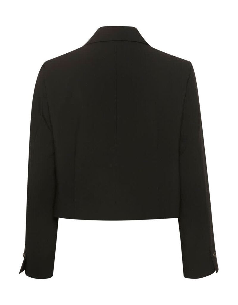 Soaked Soaked SLCorinne Crop Blazer Black