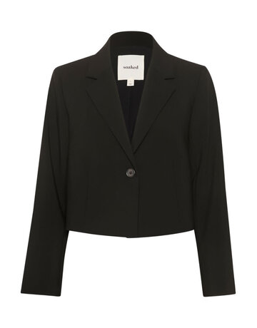 Soaked Soaked SLCorinne Crop Blazer Black
