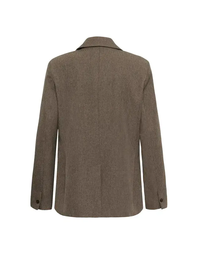 Soaked Soaked SLLilu Corinne Short Blazer Walnut Mel.