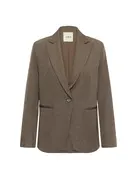 Soaked Soaked SLLilu Corinne Short Blazer Walnut Mel.