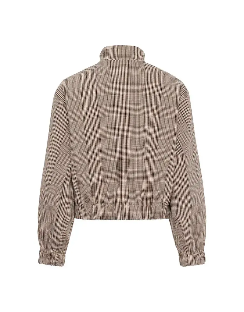 Soaked Soaked SLKinabalu Jacket Nightsky Brown check
