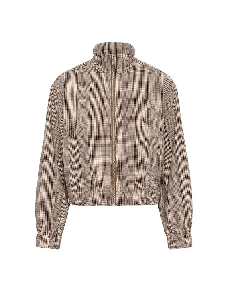 Soaked Soaked SLKinabalu Jacket Nightsky Brown check