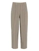 Soaked Soaked SLKinabalu Barrel Pant Nightsky Brown check