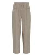 Soaked Soaked SLKinabalu Barrel Pant Nightsky Brown check