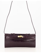 Feel Fashion Feel Tas Palermo Croco Bordeaux