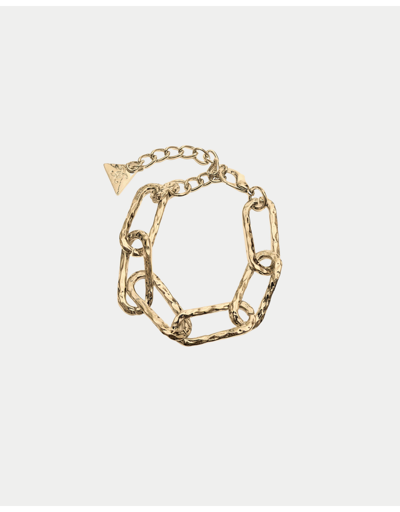 BOW19 Hammered bracelet Gold
