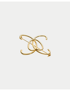 BOW19 Details Brosche Gold