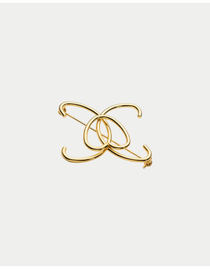 BOW19 Details Brosche Gold