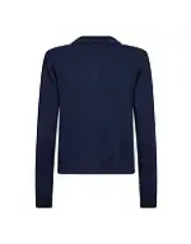 Co' Couture Co'Couture CoryCC Padded LS Cardigan Navy