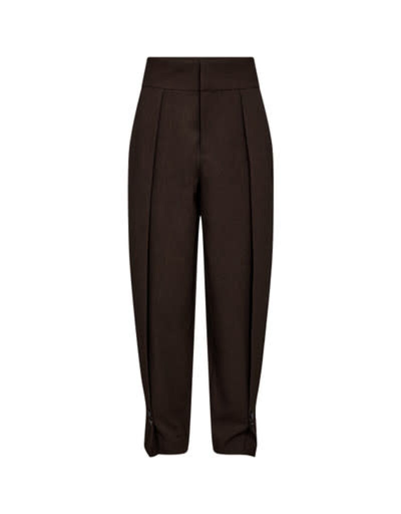 Haute L' Amitié HL Zeppe pleat Pant Mocca Mel.