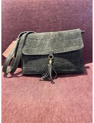 Feel Fashion Feel Tas Avila Croco Groen