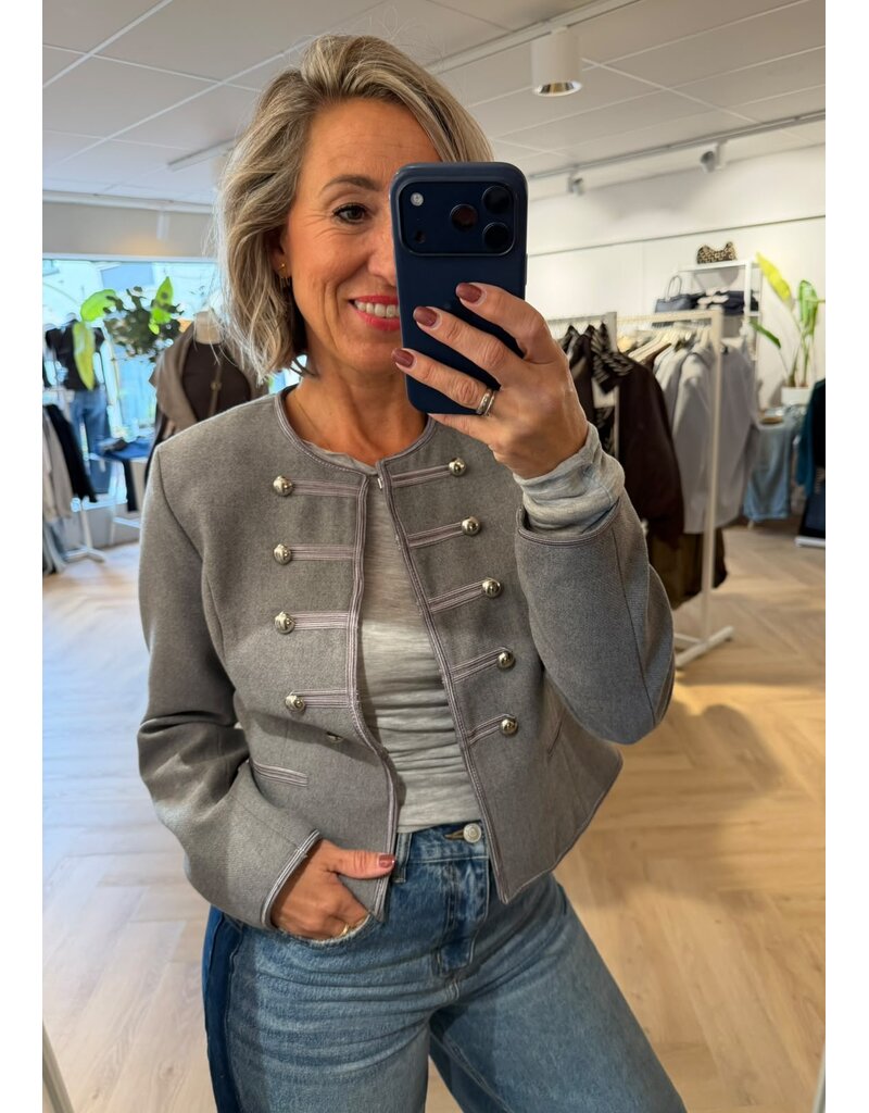 Feel Fashion Feel Blazer Chrisy Grijs