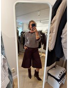 Feel Fashion Feel Jort Bordeaux