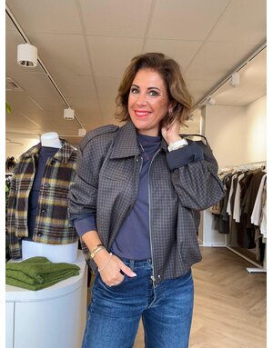 Feel Fashion Feel Blazer Kjenta ruit Blue/Black